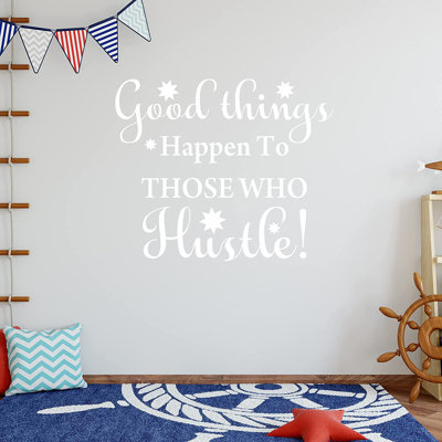Text & Numbers Non-Wall Damaging Wall Decal