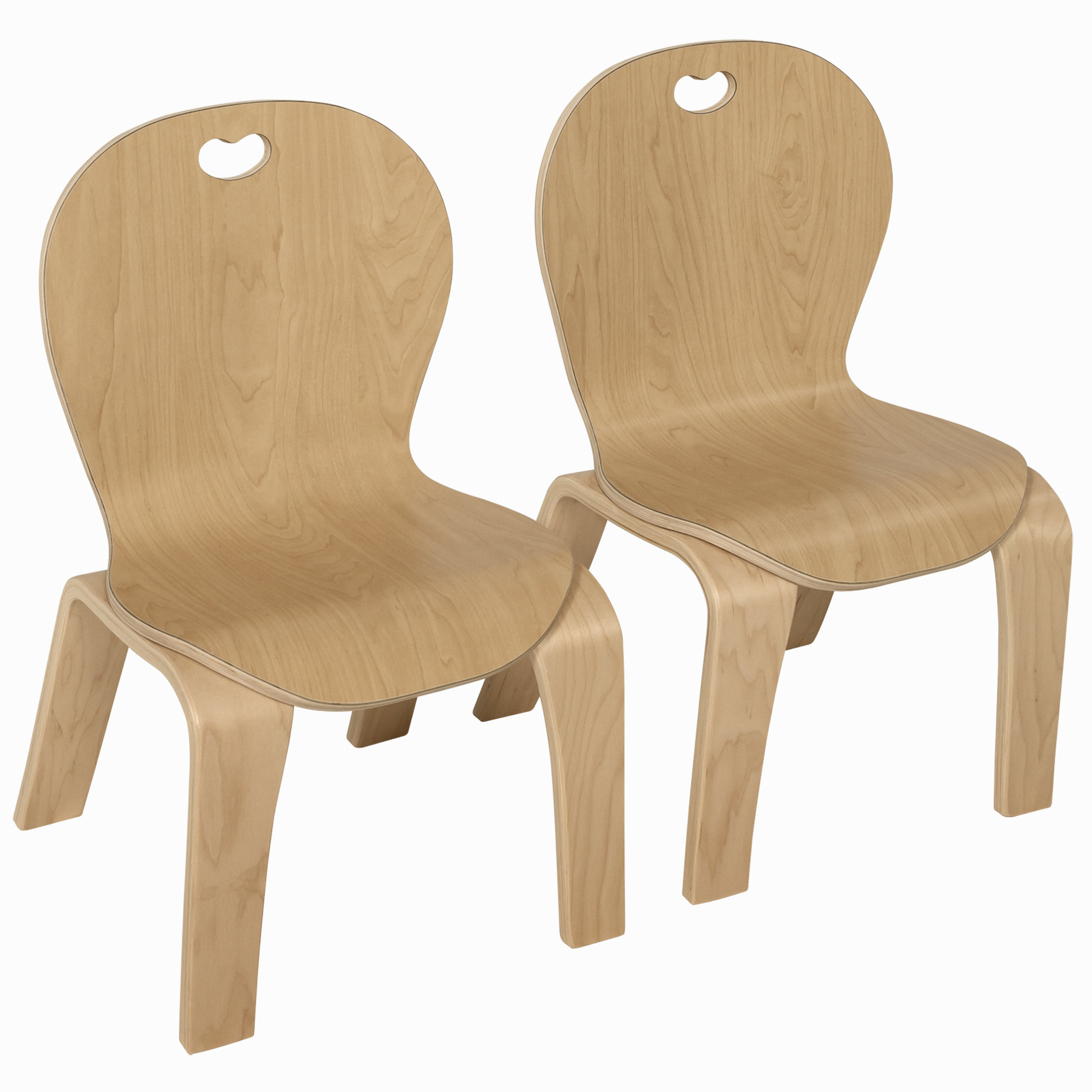 Hardwood Ladderback 15 Chair, Carton of (2) - WoodDesigns