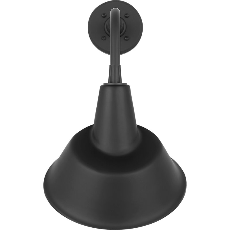 Thomas O'Brien 1 - Light Outdoor Barn Light, Matte Black, 20.75" H x 12.5" W x 14" D, Matte Black