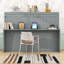 Lit escamotable mural avec tablettes-913432455-913432448