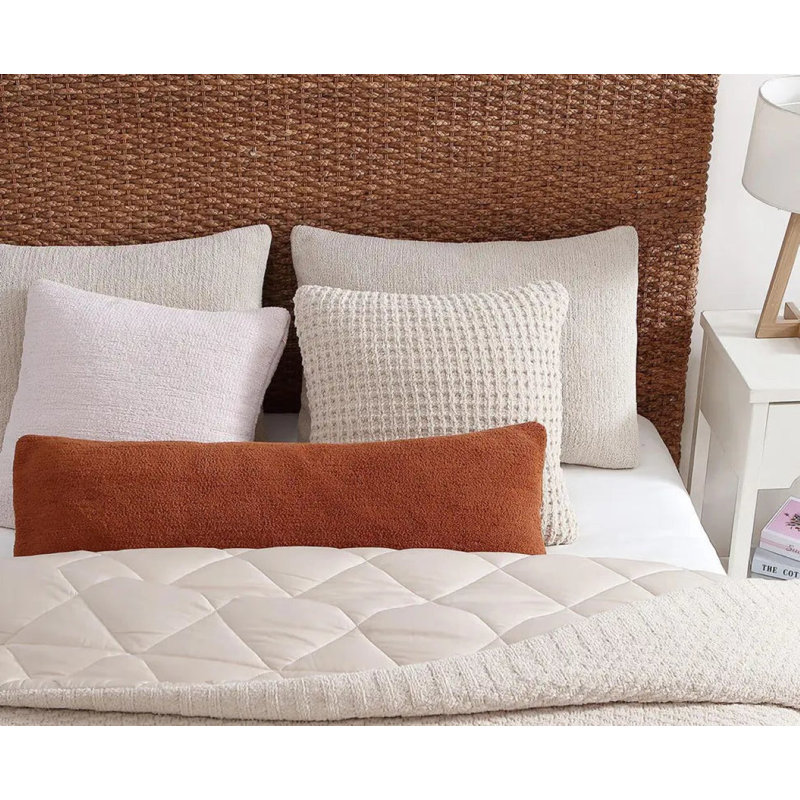 Snug Throw Pillow, Taupe