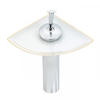 Robinet de salle de bain à un trou