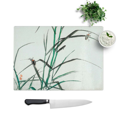Tempered Glass Beetles Chopping Board