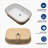 22" x 15.25" White Ceramic Undermount Bathroom Sink with Overflow