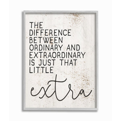« little extra », art de texture