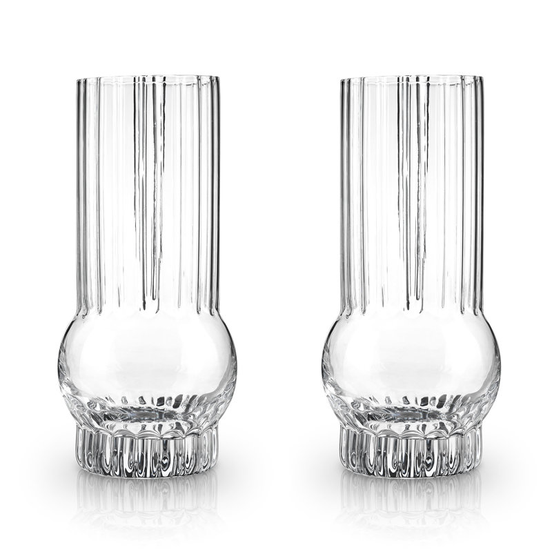 Verres à gin Art Déco