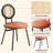 Rattan Dining Chairs (Set Of 4), Solid Legs-1763267994