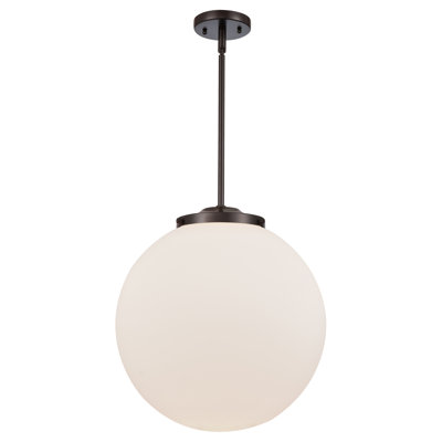 Franklin Restoration - Alphonsa - 1 Light 221-1S Stem Hung Pendant - LED Bulb
