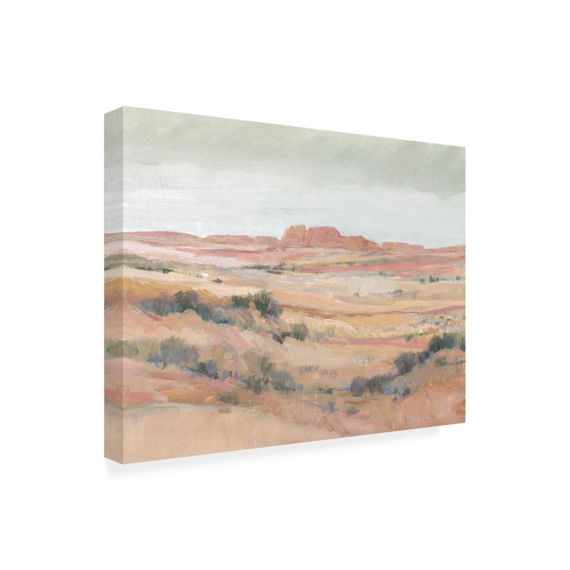 Art mural sur toile tendue - «Southwest Landscape II» de Tim O'Toole pour décoration de salon, de chambre à coucher ou de bureau - 14 x 19
