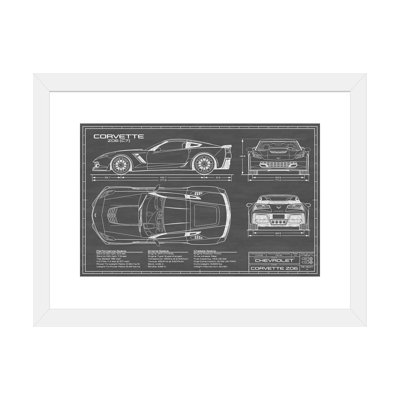 Corvette (C7) Z06-impression de dessin