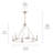 Steel Dimmable Chandelier-787331687-787331686-787331688