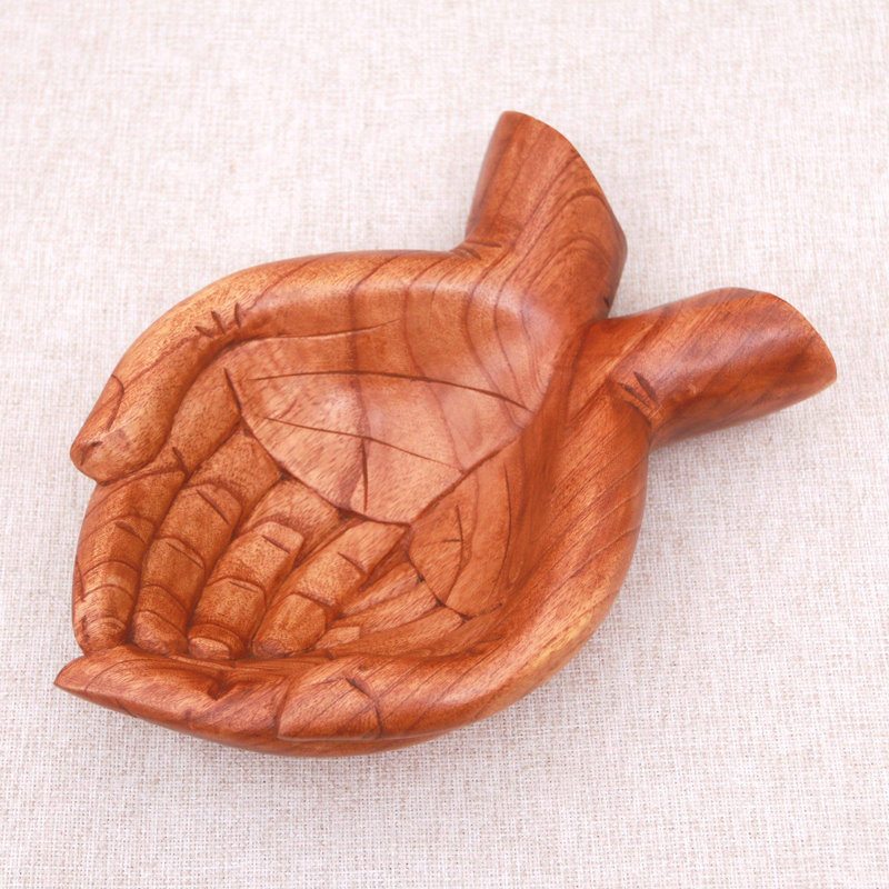 Giving Alms Wood Catchall