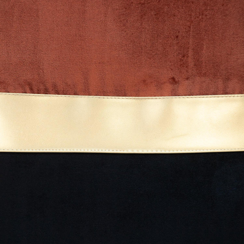 Myra Reversible Throw Pillow, Orange/Black