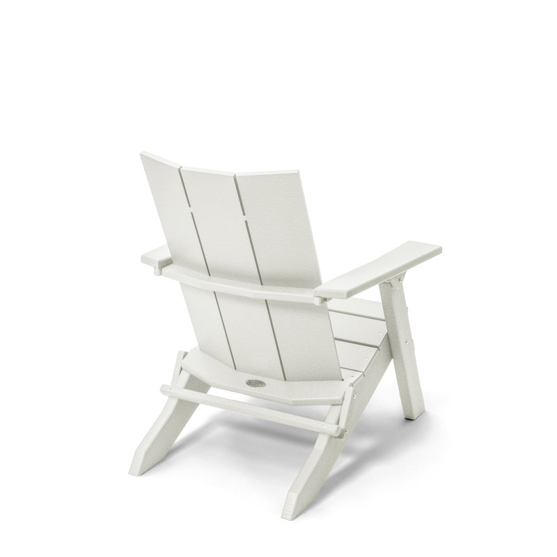 Chaise Adirondack pliante Birds Choice Stanton, Blanc