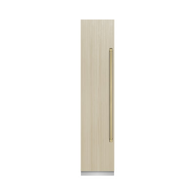 ZLINE Autograph 18 po. 8,6 pi³ Congélateur sur colonne à charnière avec intérieur gris graphite et détails