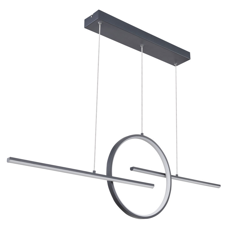 Oralia 1 - Light LED Geometric Pendant, Graphite