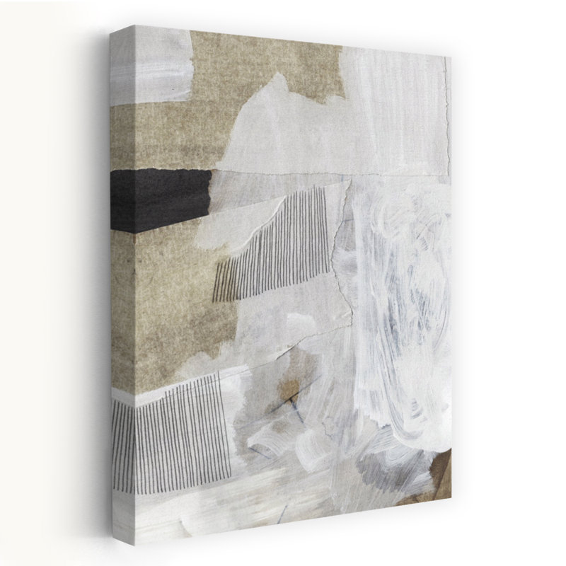 Art contemporain abstrait géométrique contemporain, H 36 po x l 24 po