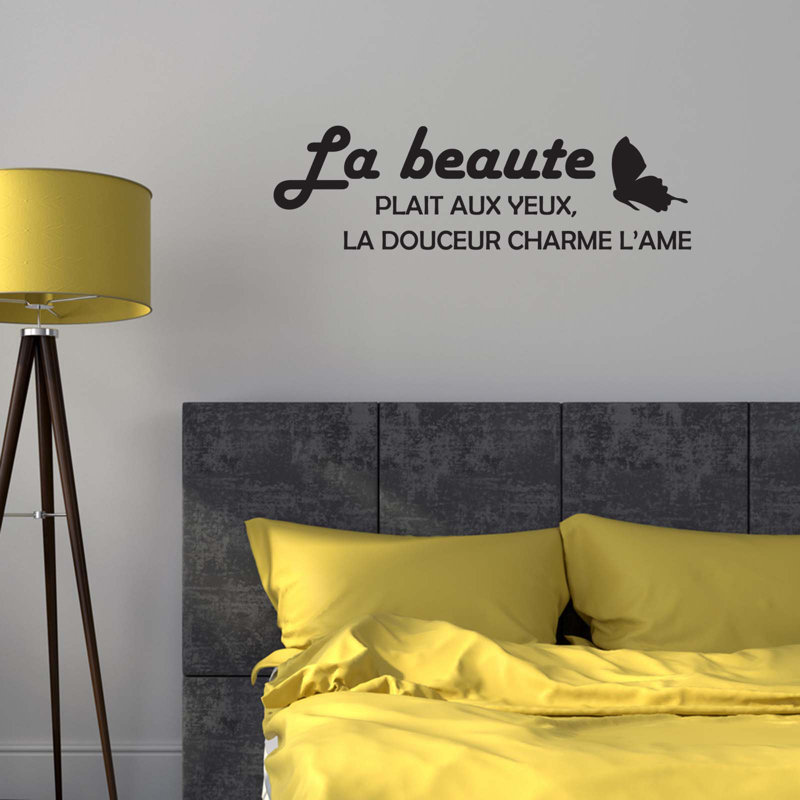 Text & Numbers Wall Decal
