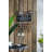Floating Coffee Bar - 23" x 5.5" x 29" - Black