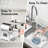 TECSPACE Stainless Steel Electric Meat Grinder
