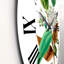 Vintage Plant Life XXV III - Horloge murale traditionnelle-60280924