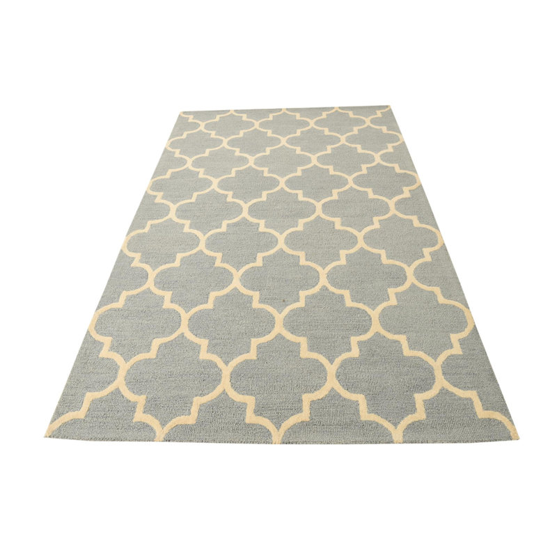 Tapis bleu clair 5x8 Pineland