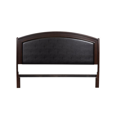 Anvitha Upholstered Faux Leather Panel Headboard