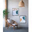 S / 3, art mural 22 x 26 x 0,6 po Marcia