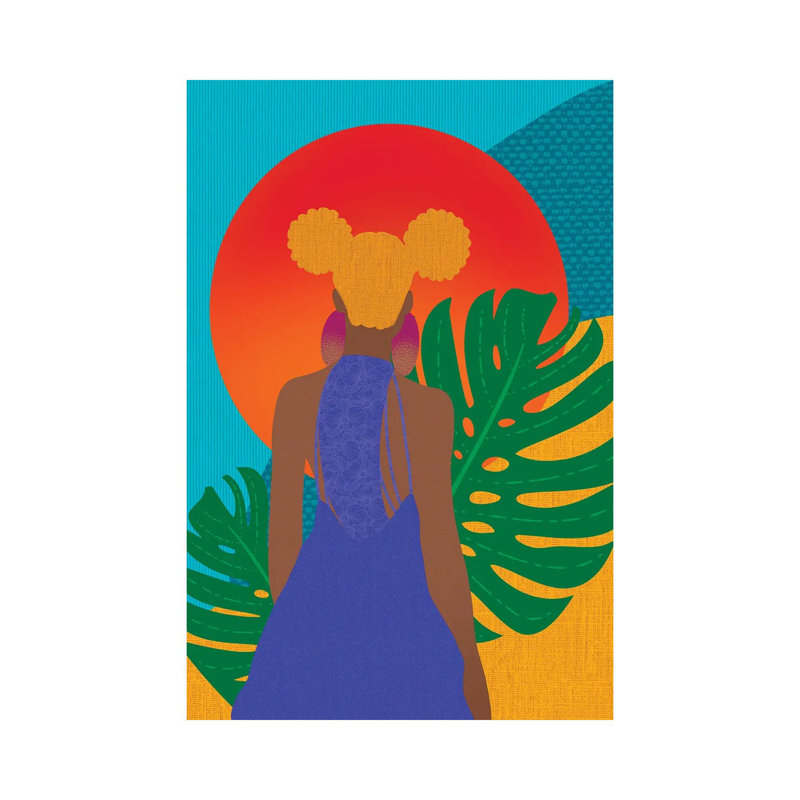 Ava by Sagmoon Paper Co. - Wrapped Canvas Print, 66.04 cm H x 45.72 cm W x 3.175 cm D