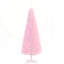 Mince arbre de Noël à crayon artificiel avec installation facile et apparence luxuriante pour un décor festif.