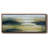 Lime Strata II- Framed Canvas