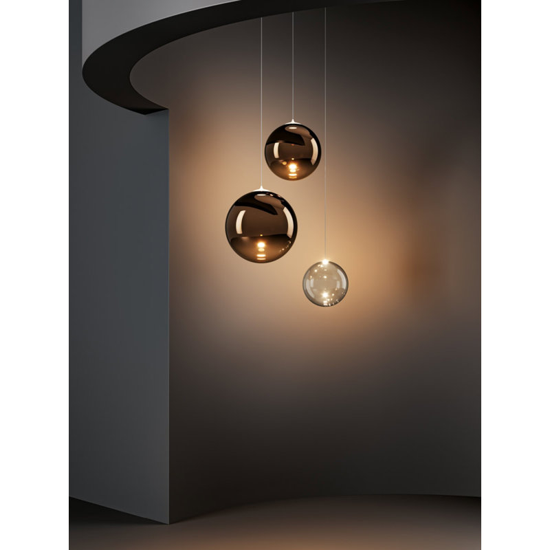 Lodes Solo 10 Suspension Lamp Low-V, Clear