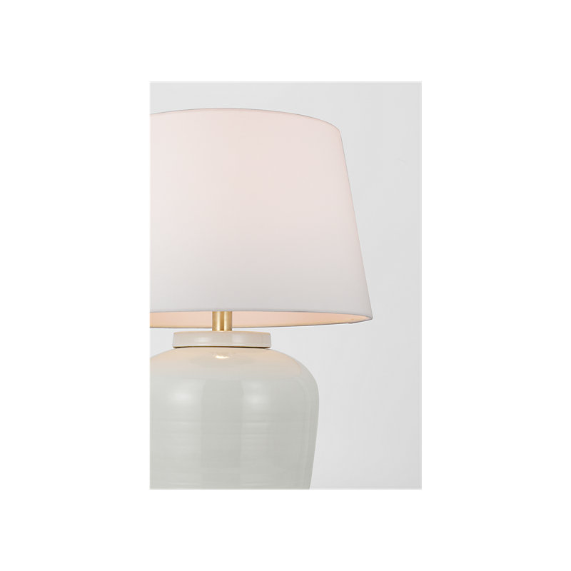 Nora Table Lamp, Ivory