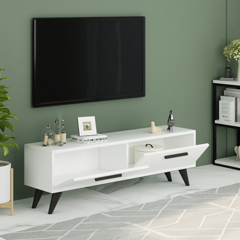 Coucy Unfinished TV Stand for TVs up to 48", White