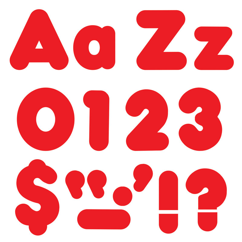 Ready Casual Letters & Numbers