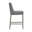 Tabouret de comptoir Leighland - gris foncé-544810558-600327401