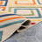 Vertex 100% Polypropylene High-Low Diamond Runner Rug-1331388330