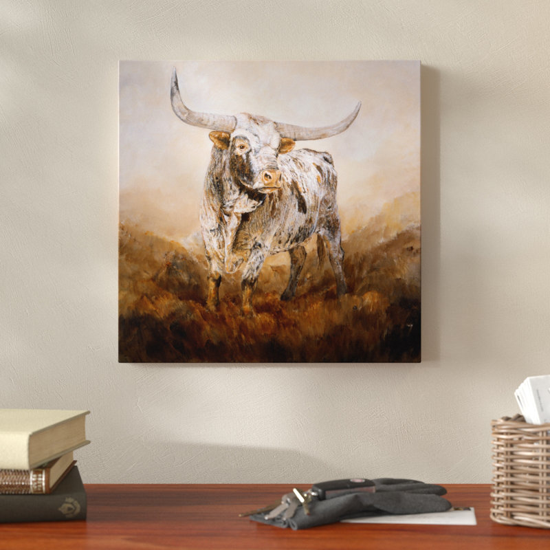 «Dont Mess with Me», reproduction de peinture acrylique sur toile tendue, H 14 po x l 14 po x P 2 po