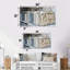 «Gold and White Moroccan Textiles I», ensemble de reproductions d'art mural marocaines-753266290