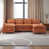 Chenille orange est en rupture de stock