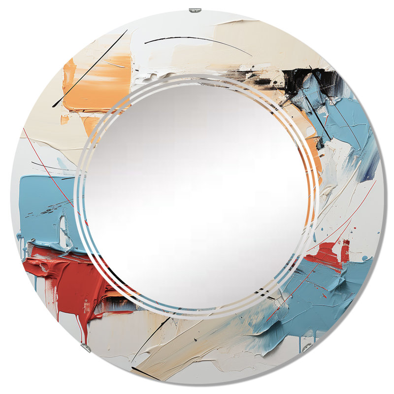 Miroir mural Zeil, 32 po x 32 po
