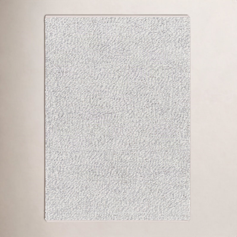 Super Pebble Area Rug in Ivory, Rectangle 2' x 3'