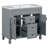 35.9'' Single Bathroom Vanity with Top