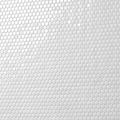 Carreau de mosaïque rond en céramique l 11,49 po x L 12,32 po Bliss
