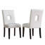 Chaise d'appoint rembourrée Aayush-1978939579