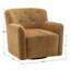 Fauteuil rembourré pivotant