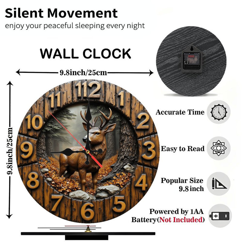 Horloge Woodland