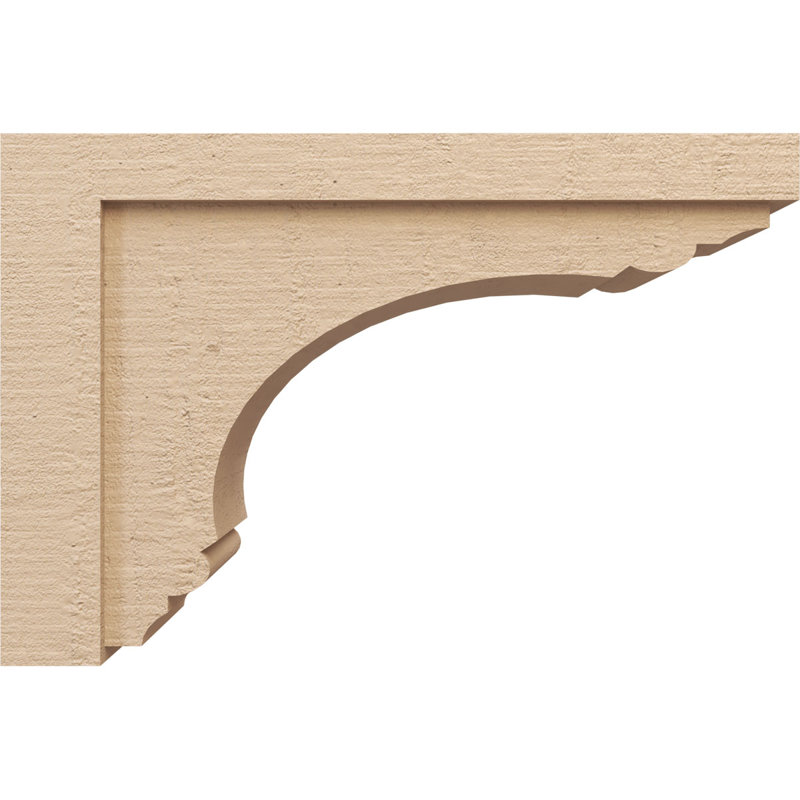 Bois de cèdre brut Warren, H 16 po x l 8 po x P 24 po