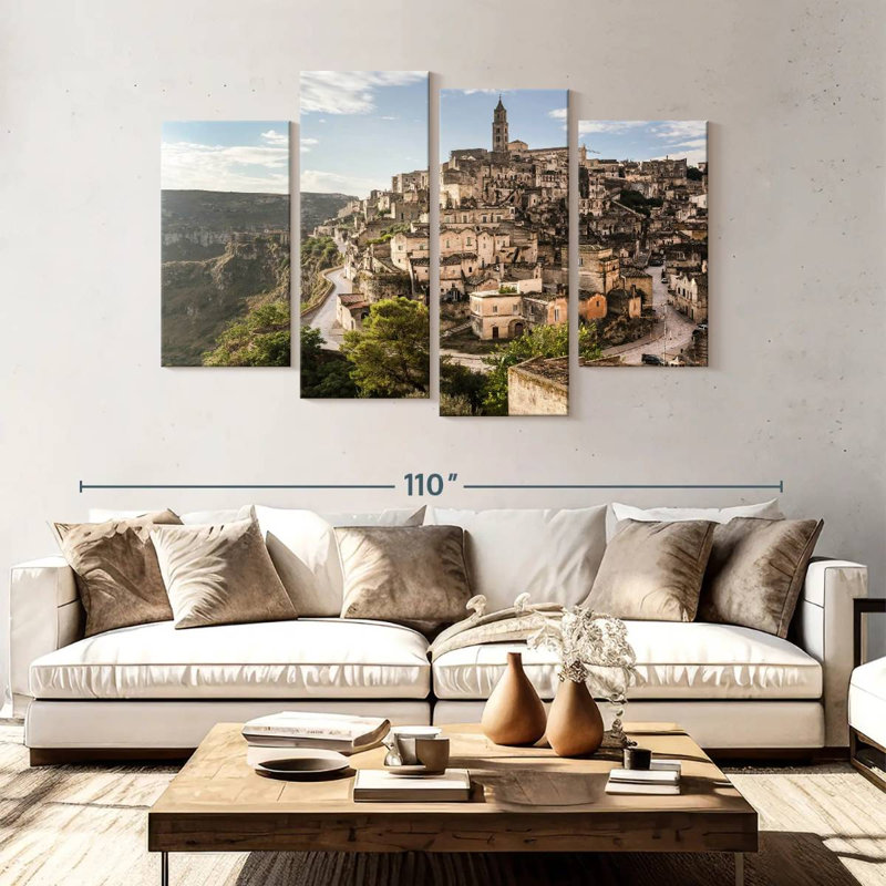 Alvord Sassi Di Matera, 54" H x 84" W
