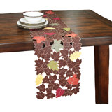 Forest Floral Thanksgiving Table Runner